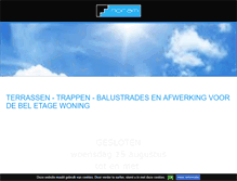 Tablet Screenshot of noram.be
